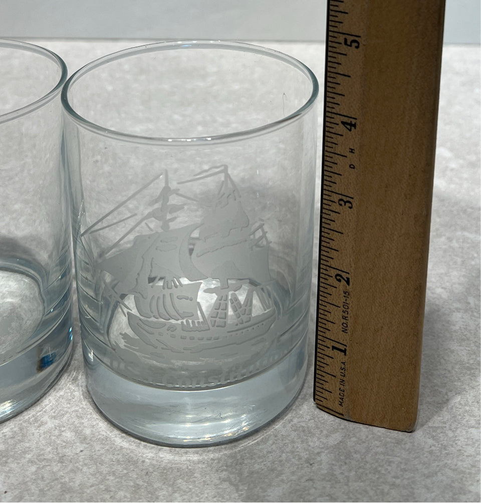 Set of 2 U.S.S. Constitution