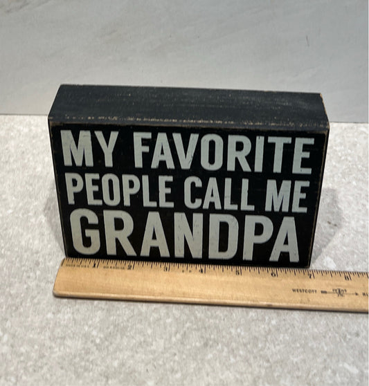 Box Sign
