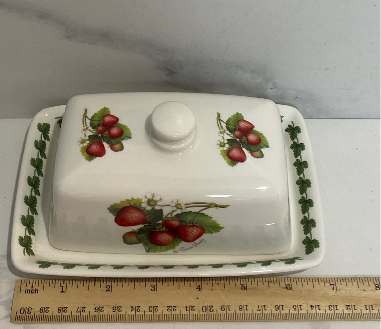 Portmeirion Covered Butter Dish