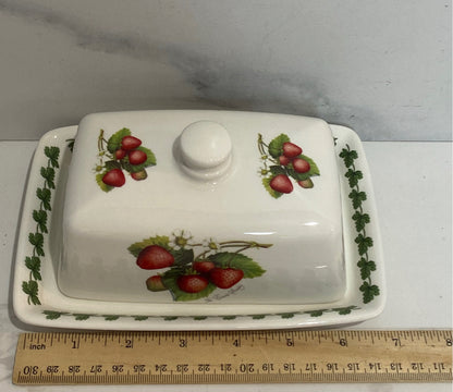 Portmeirion Covered Butter Dish