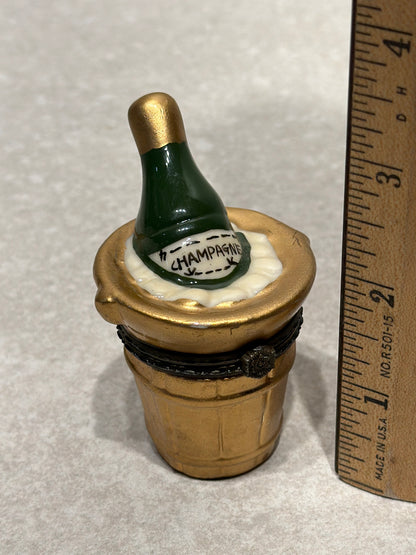 Champagne Trinket Box
