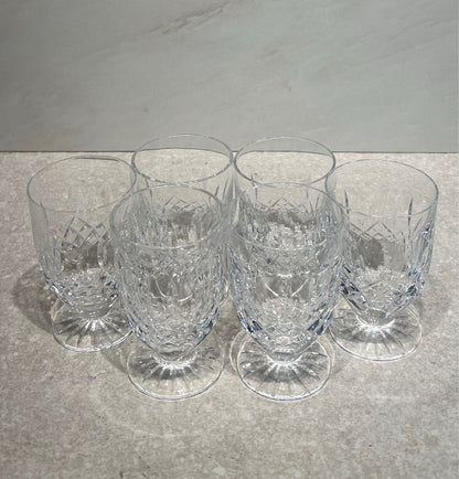 Set of 6 Waterford Juice Glasses