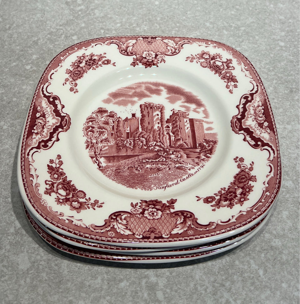Set of 4 Johnson Bros Plates