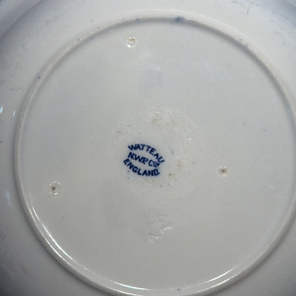 Old Watteau Blue Bowl