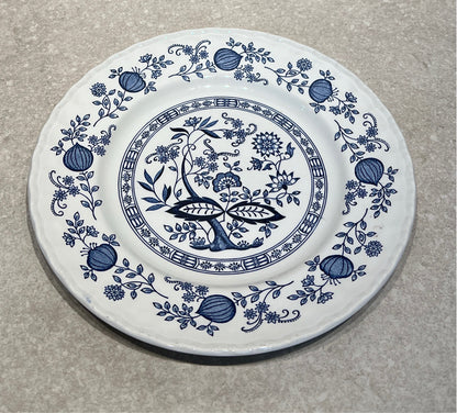 Blue Onion Plate