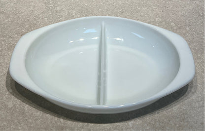 Pyrex Divided Casserole Dish