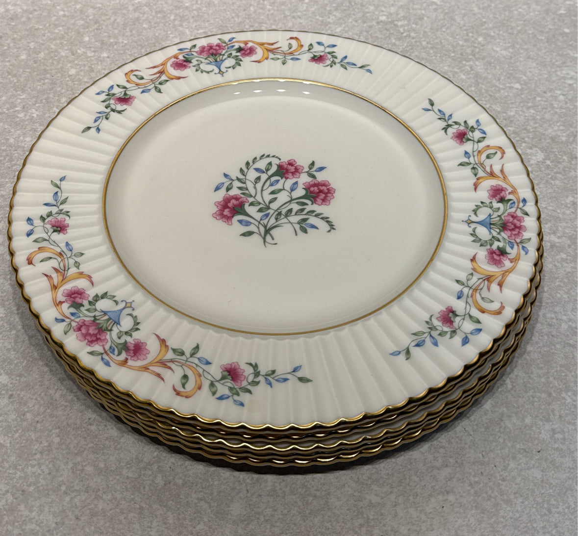 Lenox Cinderella - Set of 5 Dinner Plates