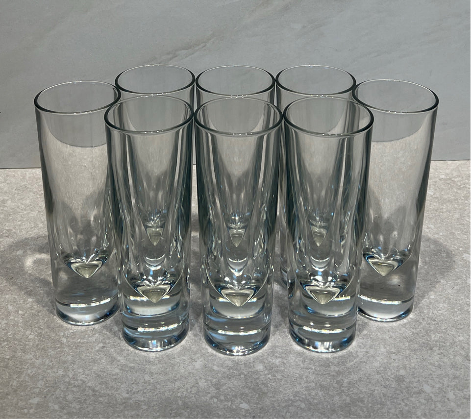 Carlo Moretti - Set of 8 Bullet Glasses