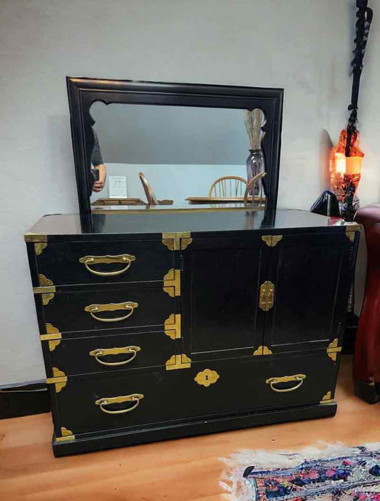 Century Furniture Cabinet With Mirror