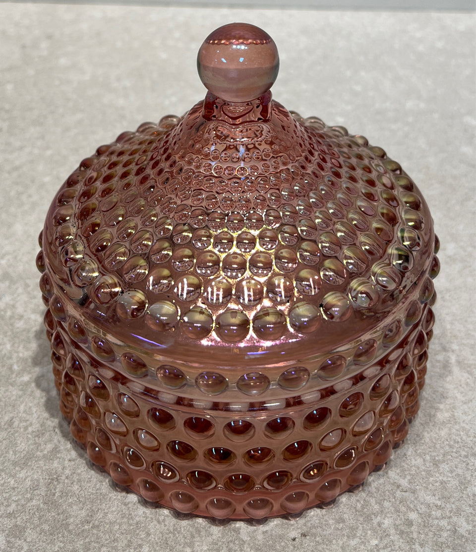 Covered Pink Bowl