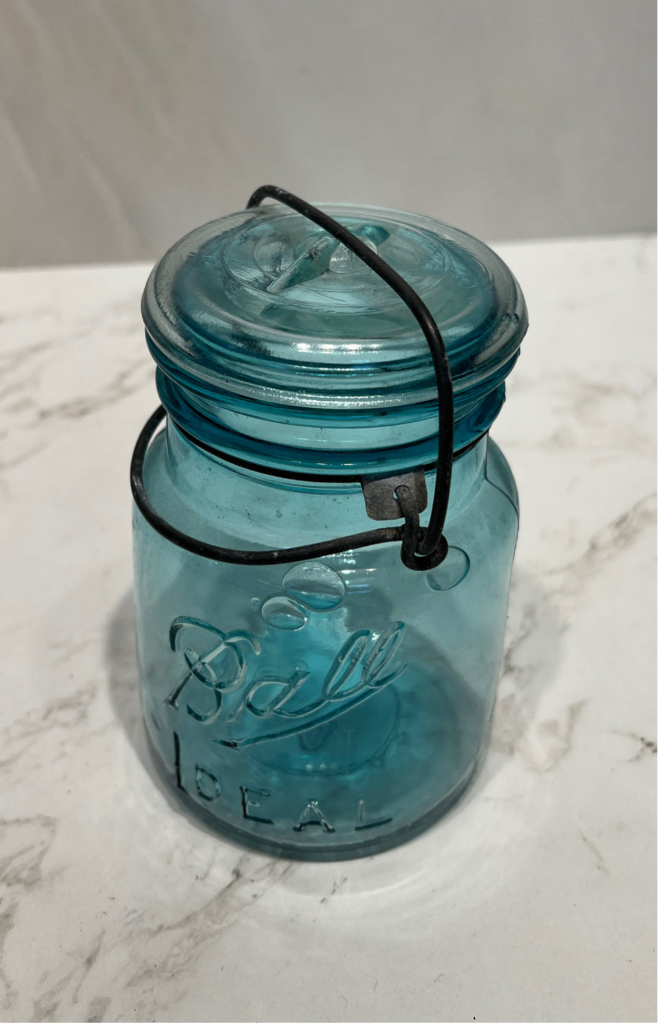 Blue Canning Jar