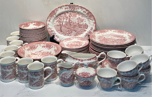 Chruchill England "The Brook" Dinnerware Set