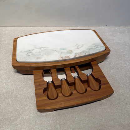Cheese Board with Spreaders