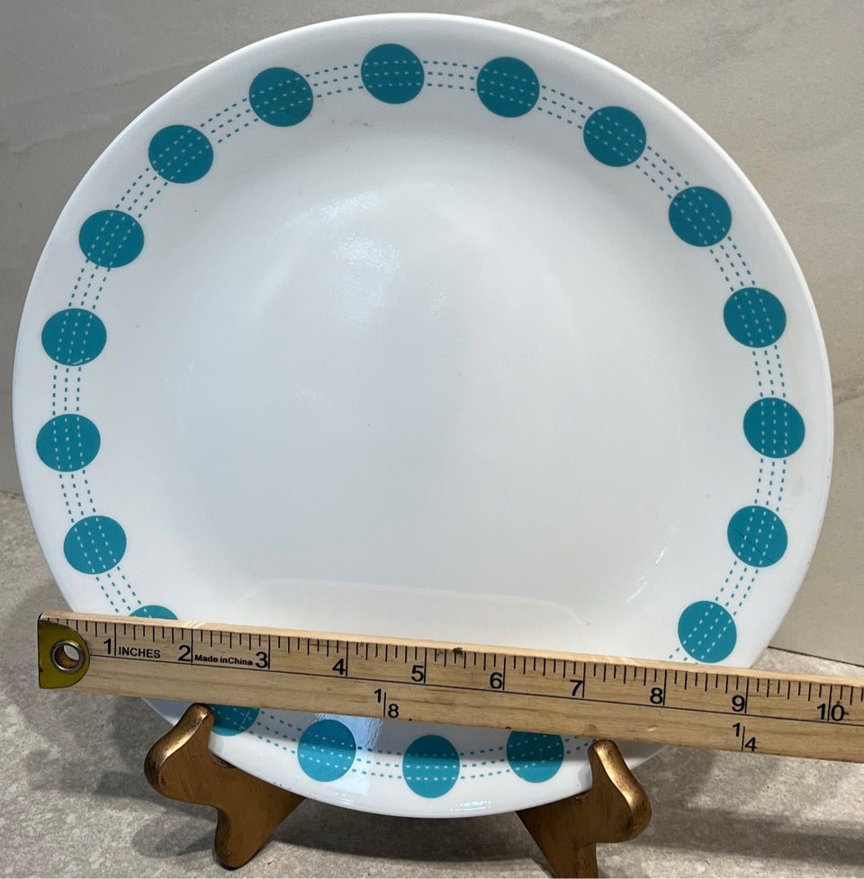 Set of 4 Corelle "South Beach" Dinner Plates