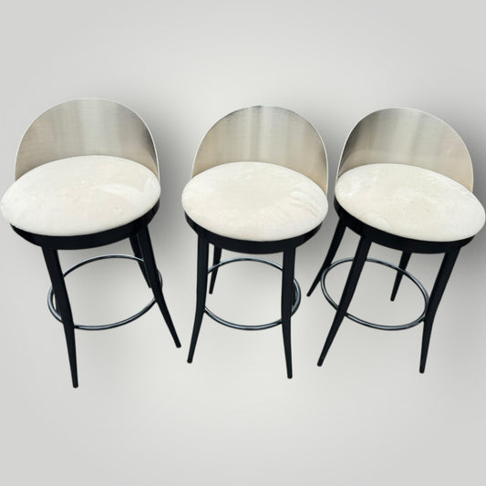 Set of 3 Stools 26 Inch Seat Height