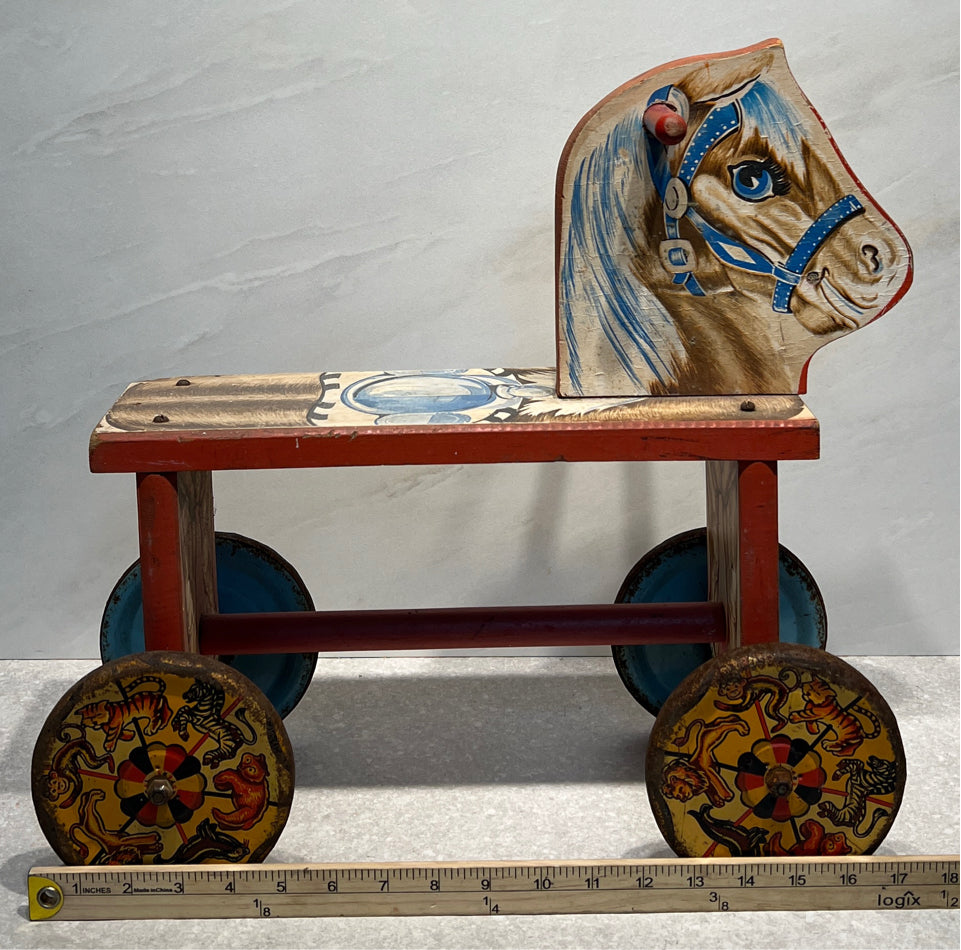 Vintage Wooden Horse