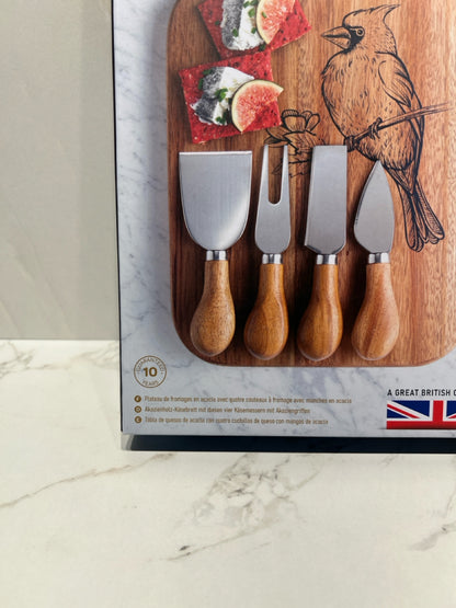 Cheese Board and Knife Set