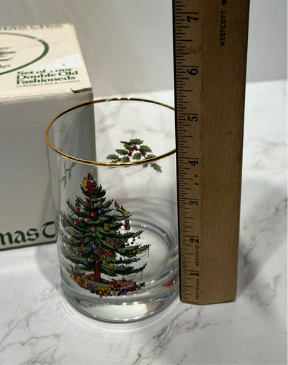 Set of 4 Spode Glasses