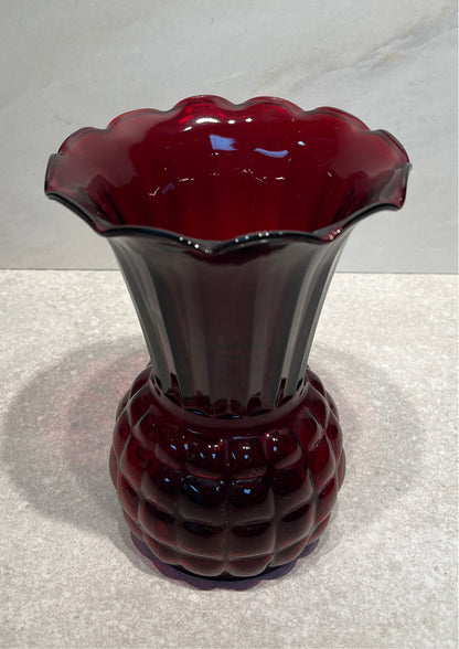 Red Vase