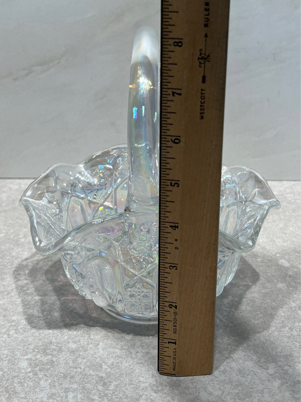 LE Smith Iridescent Basket