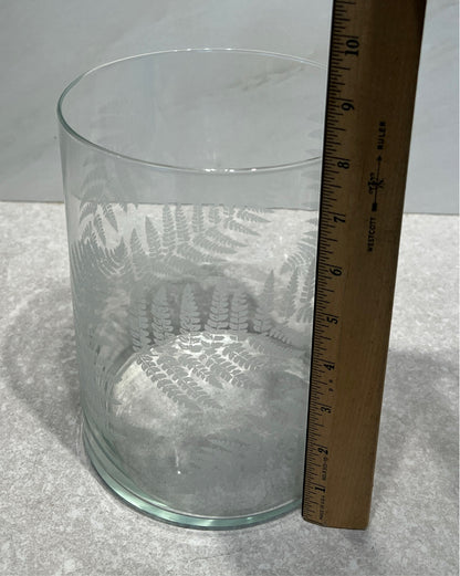 Fern Print Vase