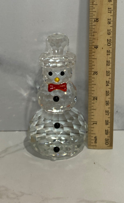 Glass Snowman