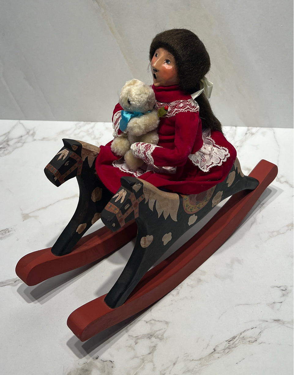 Byers Choice Rocking Horse