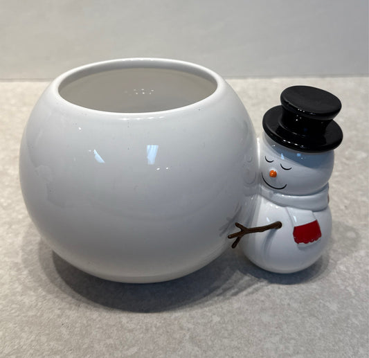 Snowman Planter