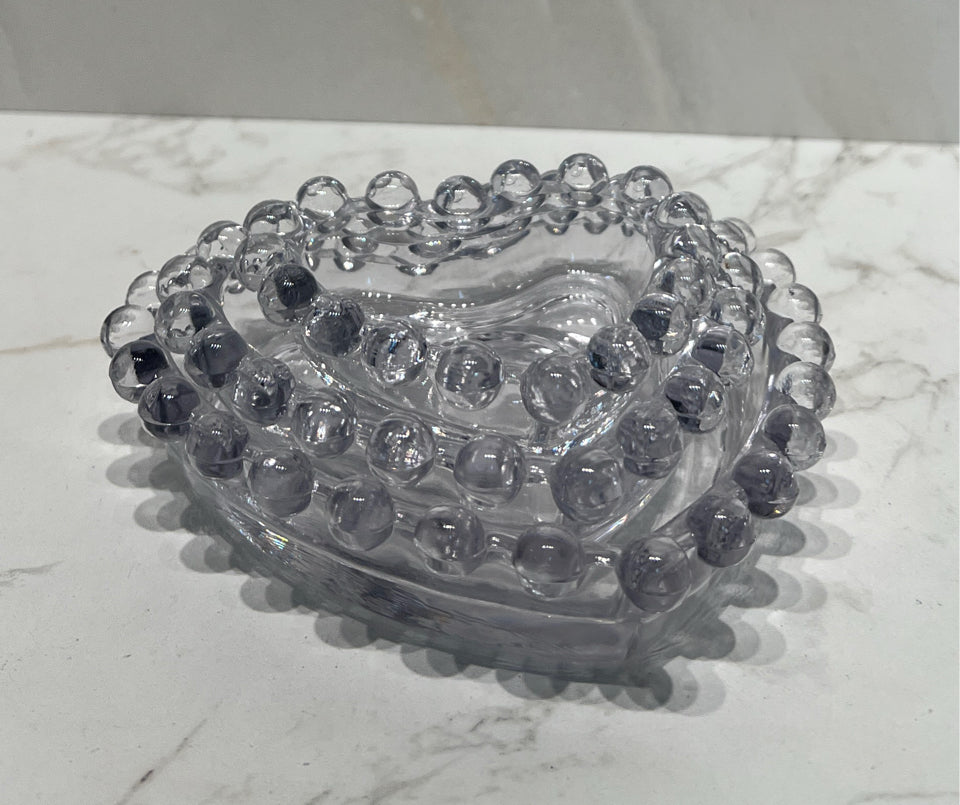 Set of 3 Heart Dishes