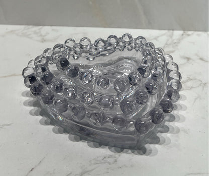 Set of 3 Heart Dishes