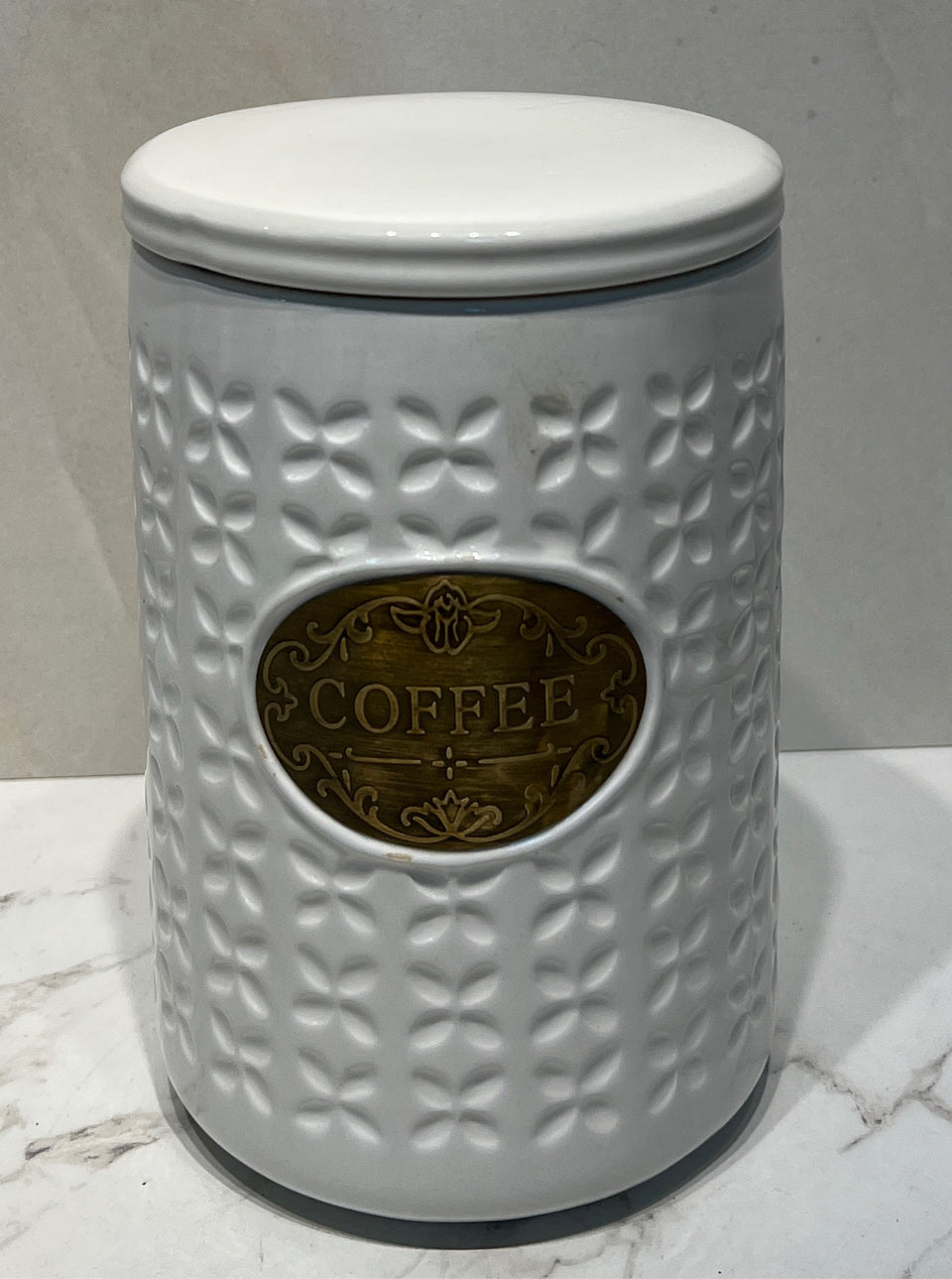 Coverd Coffee Jar