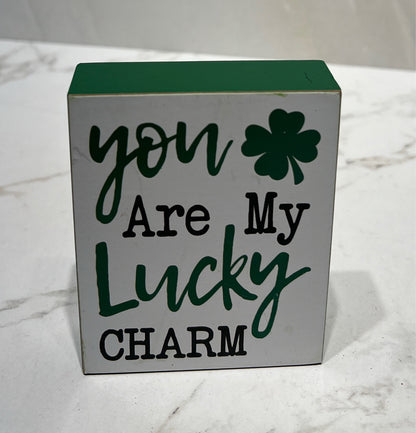 Luck Box Sign