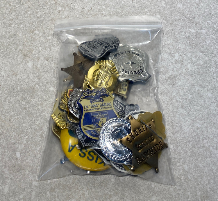 Lot of Sheriff Badges