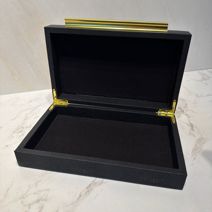 Black Covered Box