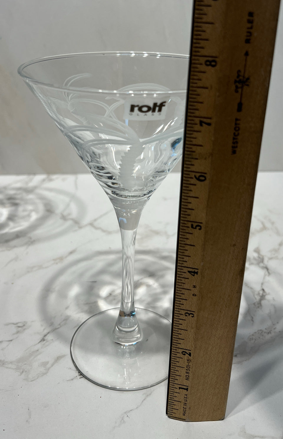 Set of  4 Martini Glasses