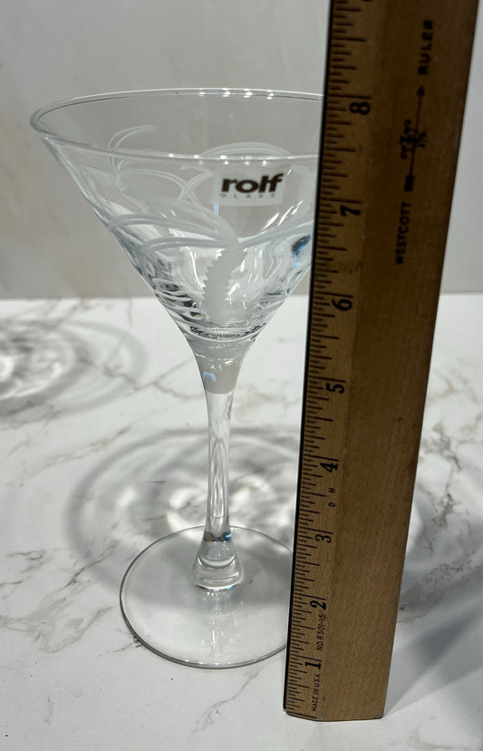 Set of  4 Martini Glasses