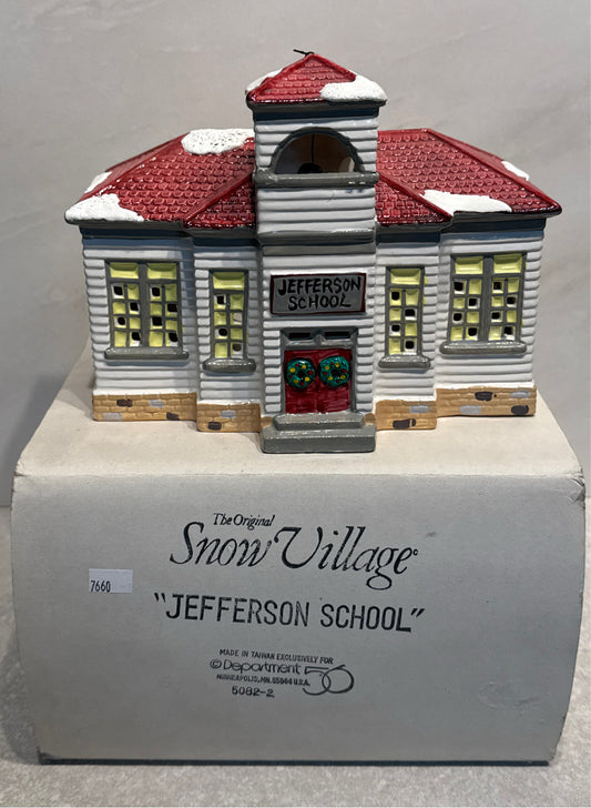 Dept. 56 Jefferson School