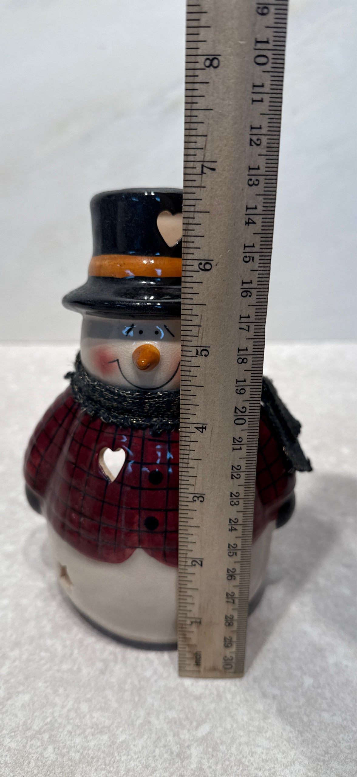 SNowman Candleholder