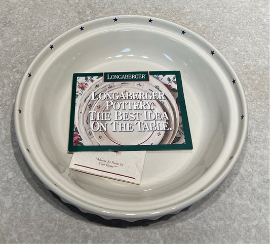 Longaberger Pie Plate