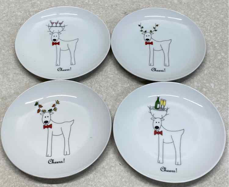 Set of 4 plates