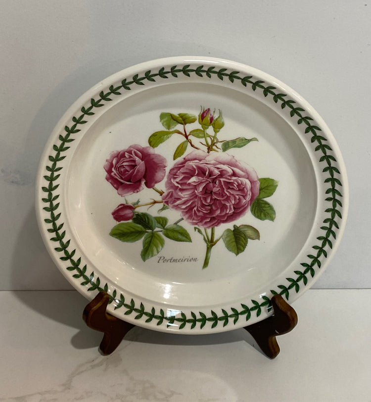 Botanic Roses  8.5" Plate