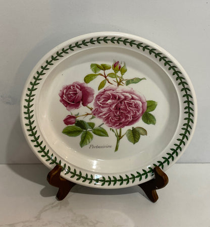 Botanic Roses  8.5" Plate