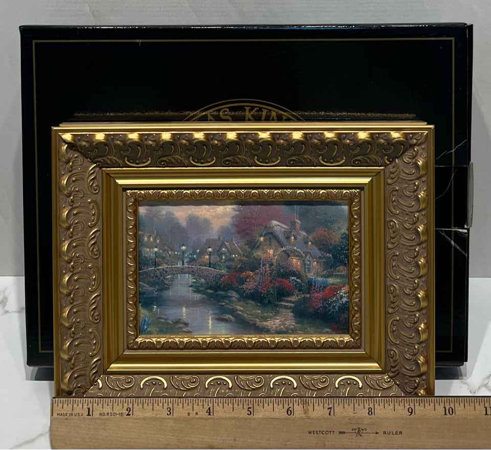 Thomas Kinkade Lamplight Bridge