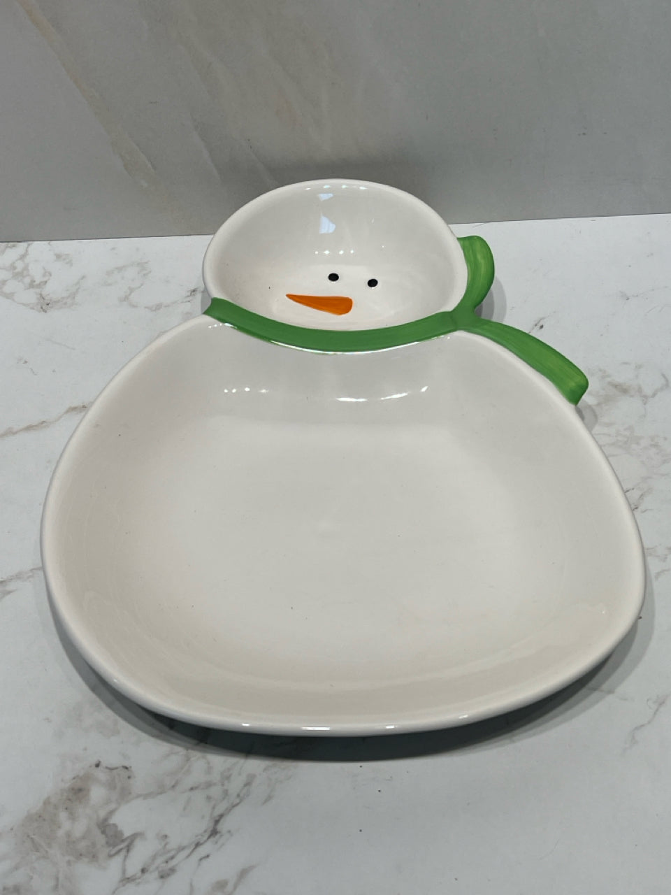 Snowman Dish
