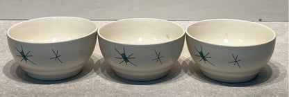 Set of 3 Atomic Starburst Bowls