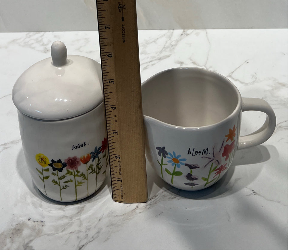 Rae Dun Sugar and Creamer
