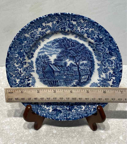 Set of 3 "Mill Stream" Plates