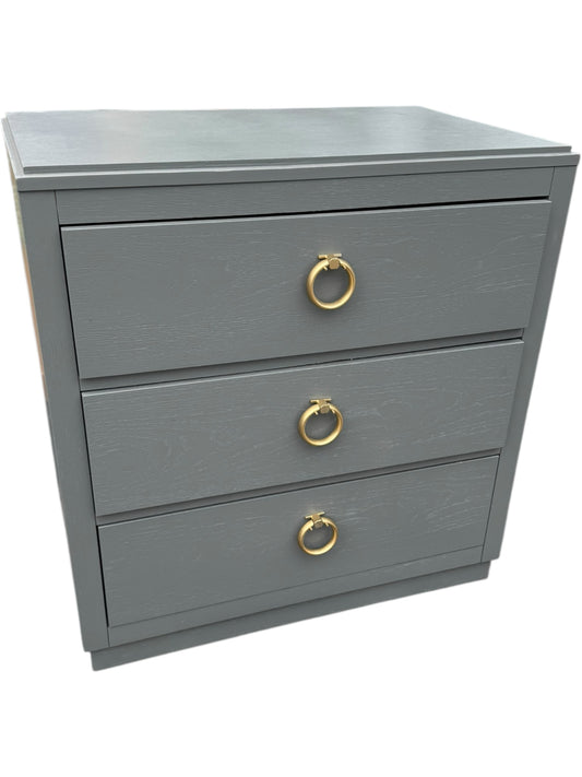 Gray 3 Drawer
