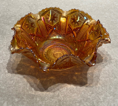 Carnival Glass Bowl