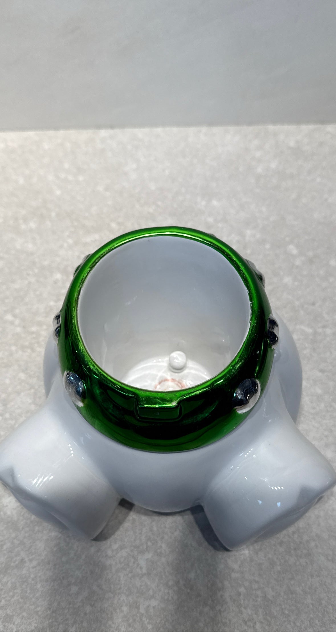 Slatkin Dancig Reindeer Candleholder